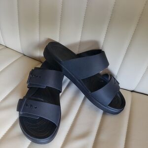 Crocs Brooklyn Low Wedge Sandal - Women's